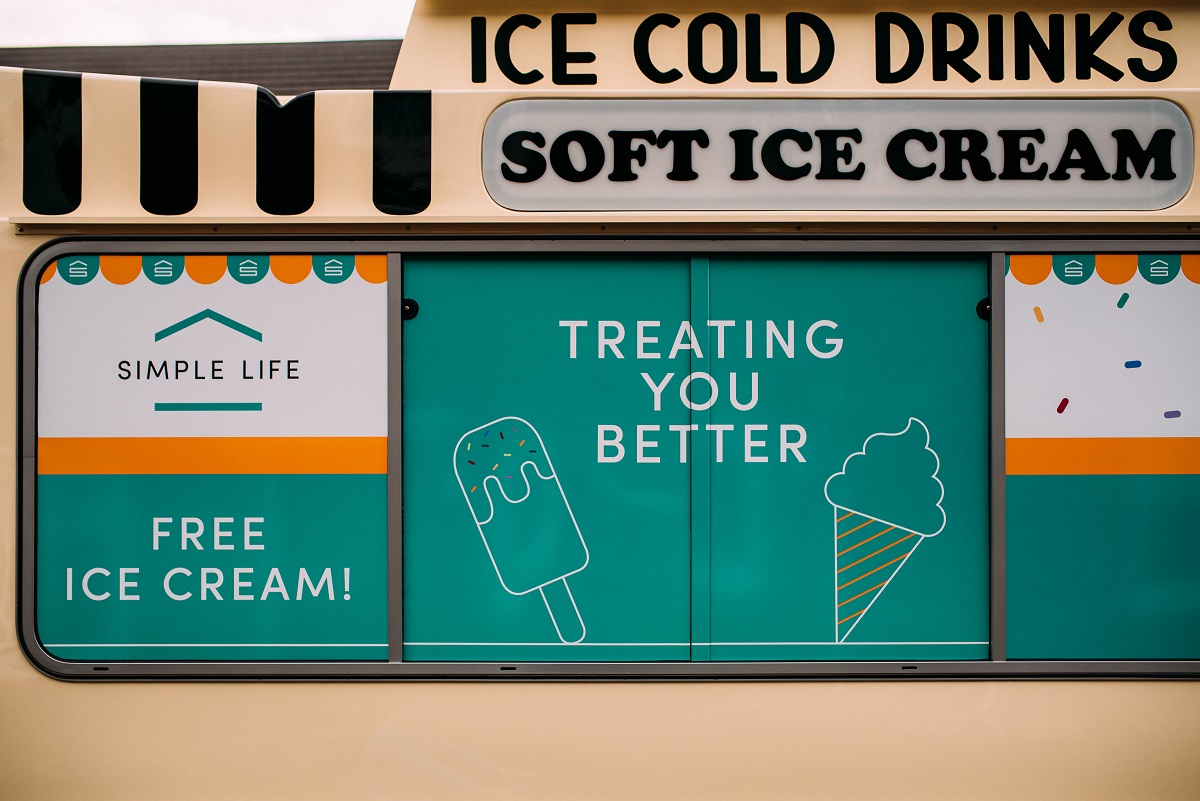 Simple Life ice cream van
