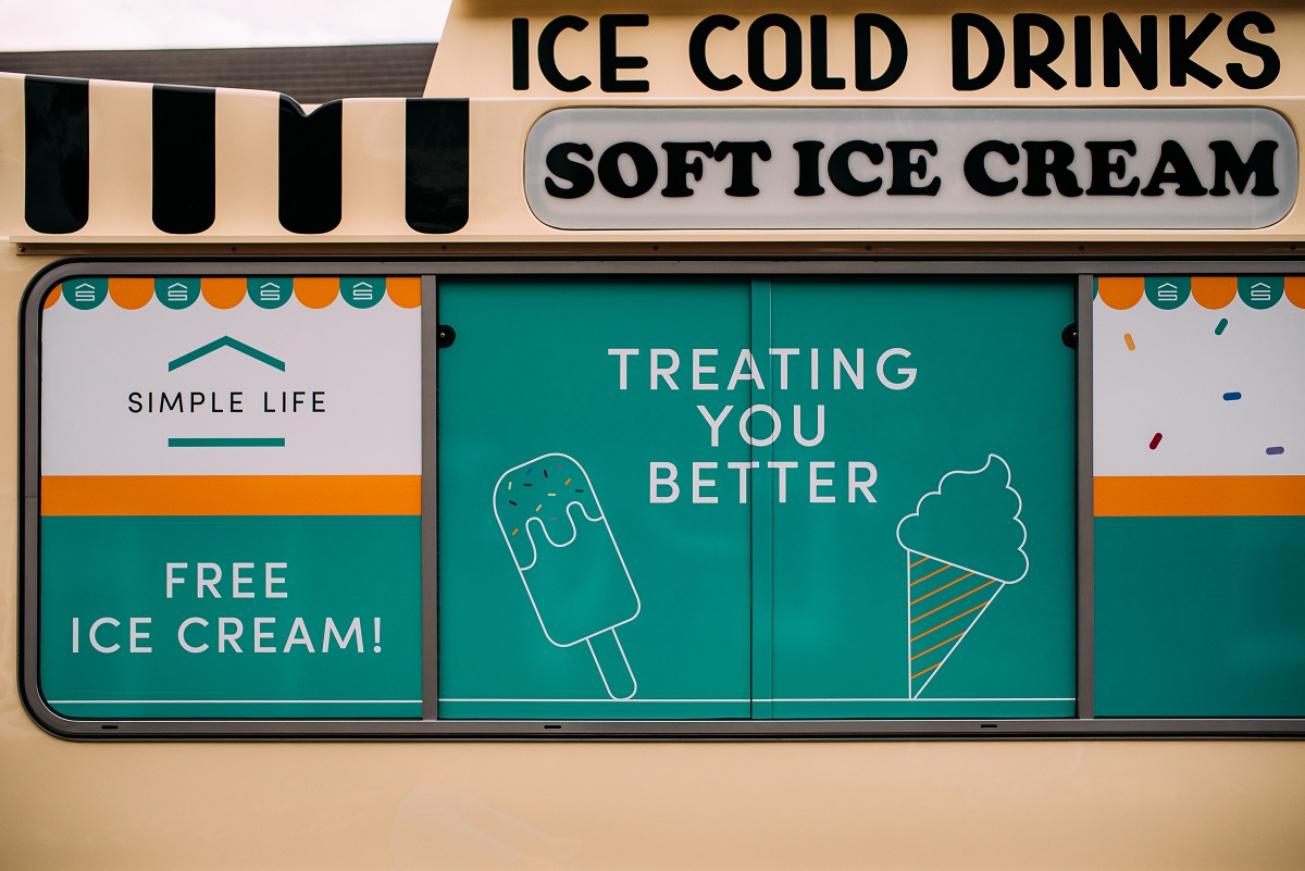 Simple Life ice cream van