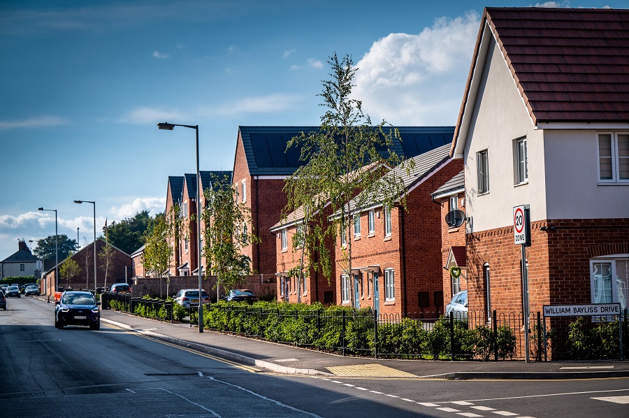 Streetscene, James Mill Way, Wolverhampton