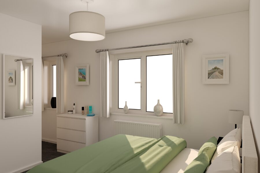 CGI bedroom