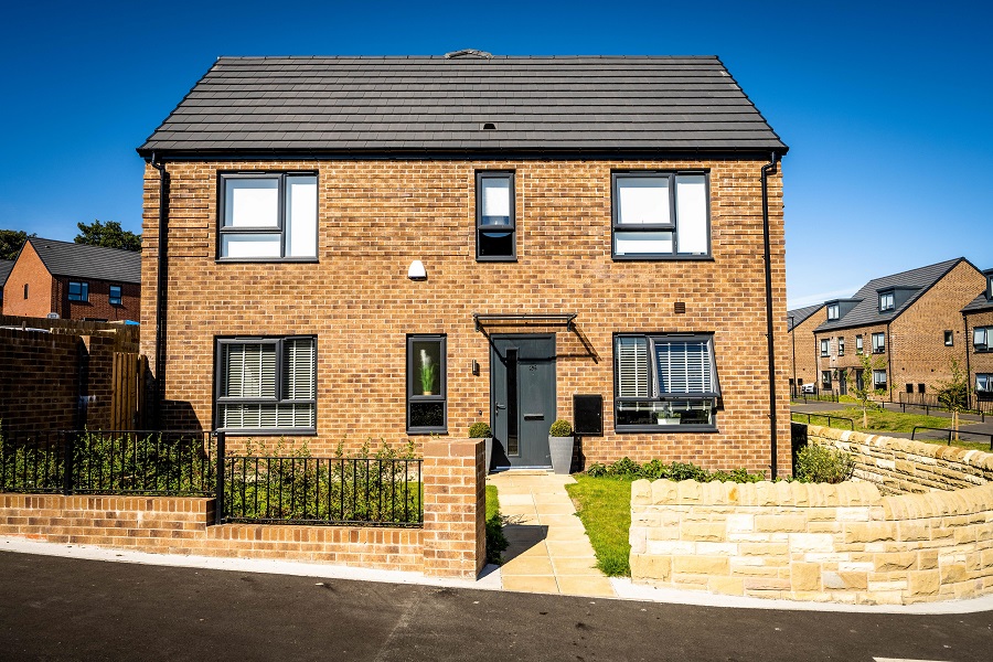 Newbuild house, Sheffield, Prince's Gardens