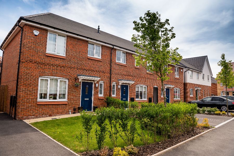 Family houses at Juniper Grove, St Helens