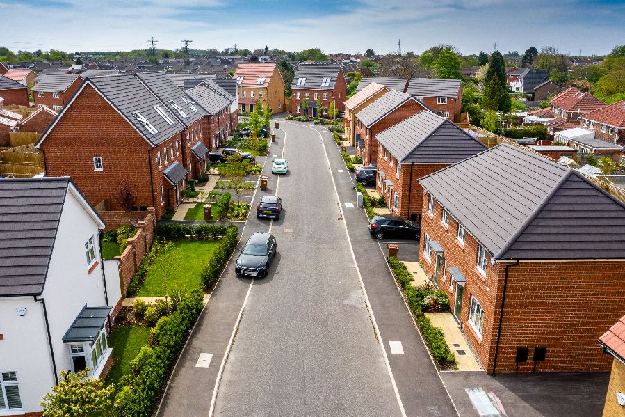 Family houses at Juniper Grove, St Helens