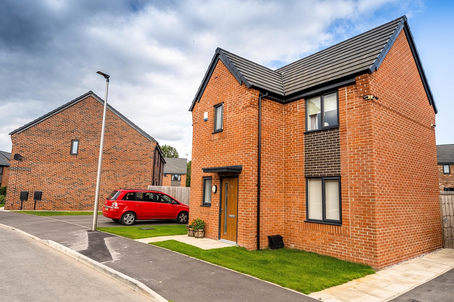 Family houses, Woodford Grange, Winsford