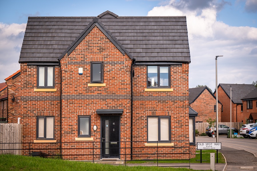 Family houses, Woodford Grange, Winsford