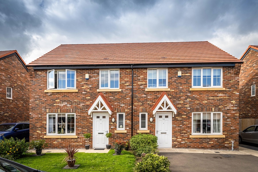 Family houses, Woodford Grange, Winsford