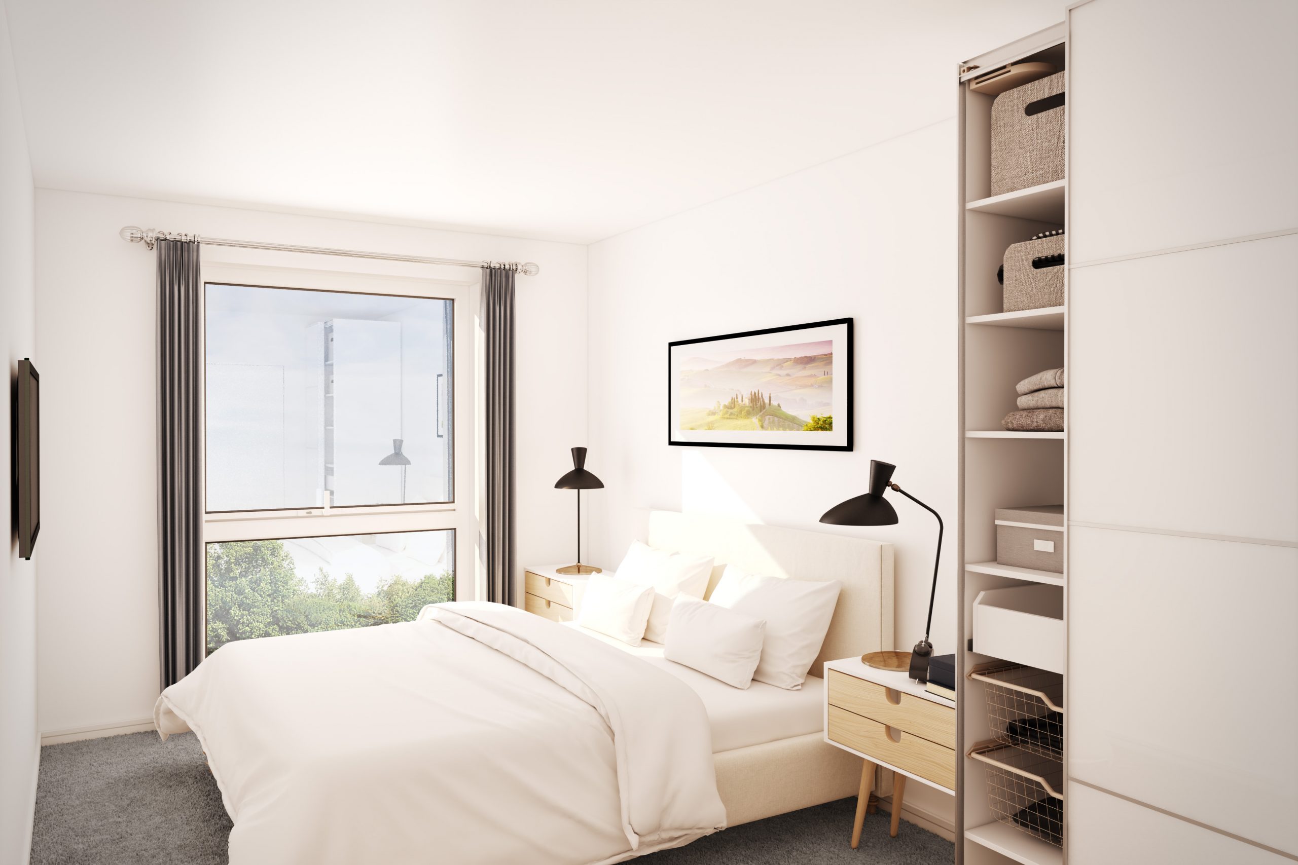 3Bed Bedroom