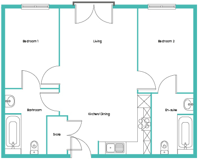Halley floorplan