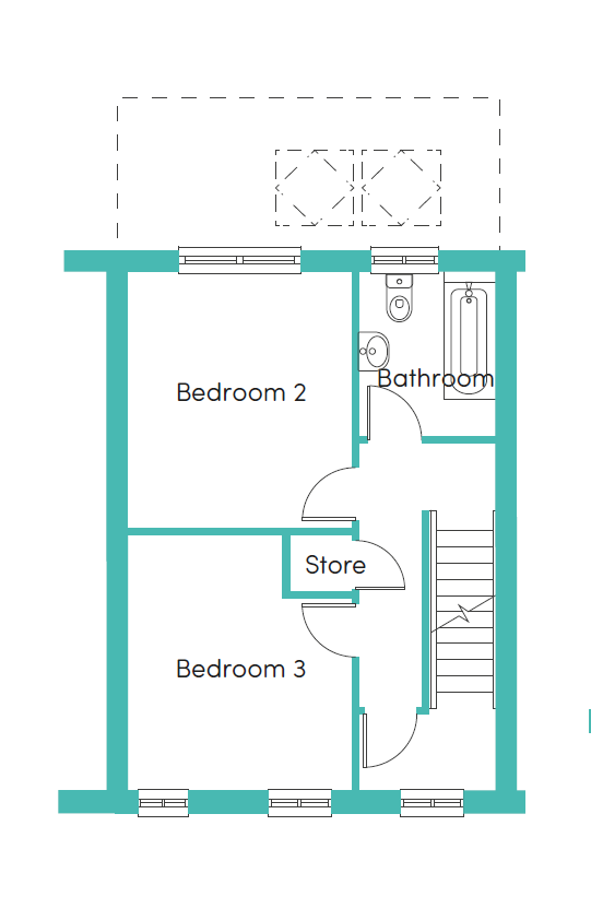 Stamford Mod Up first floor