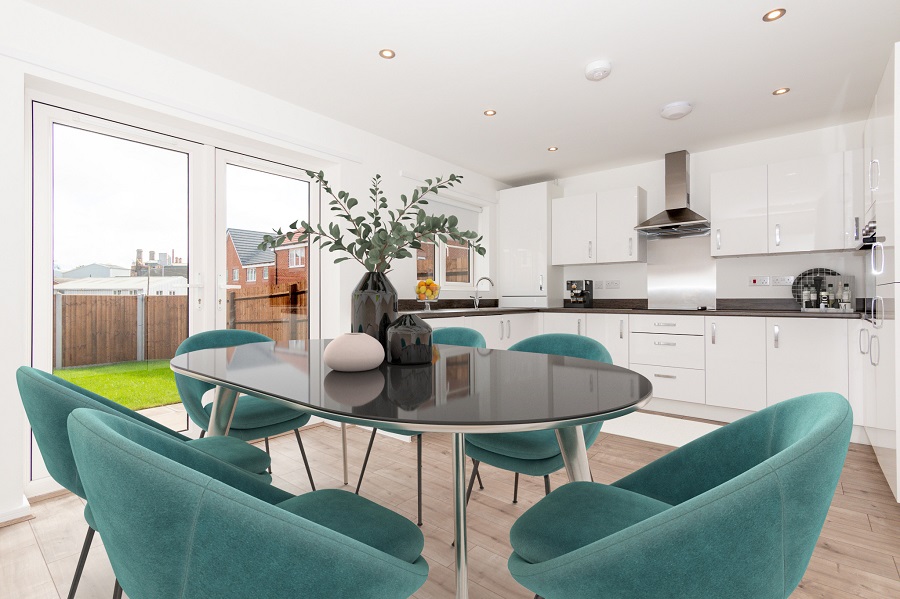 Conder dining kitchen