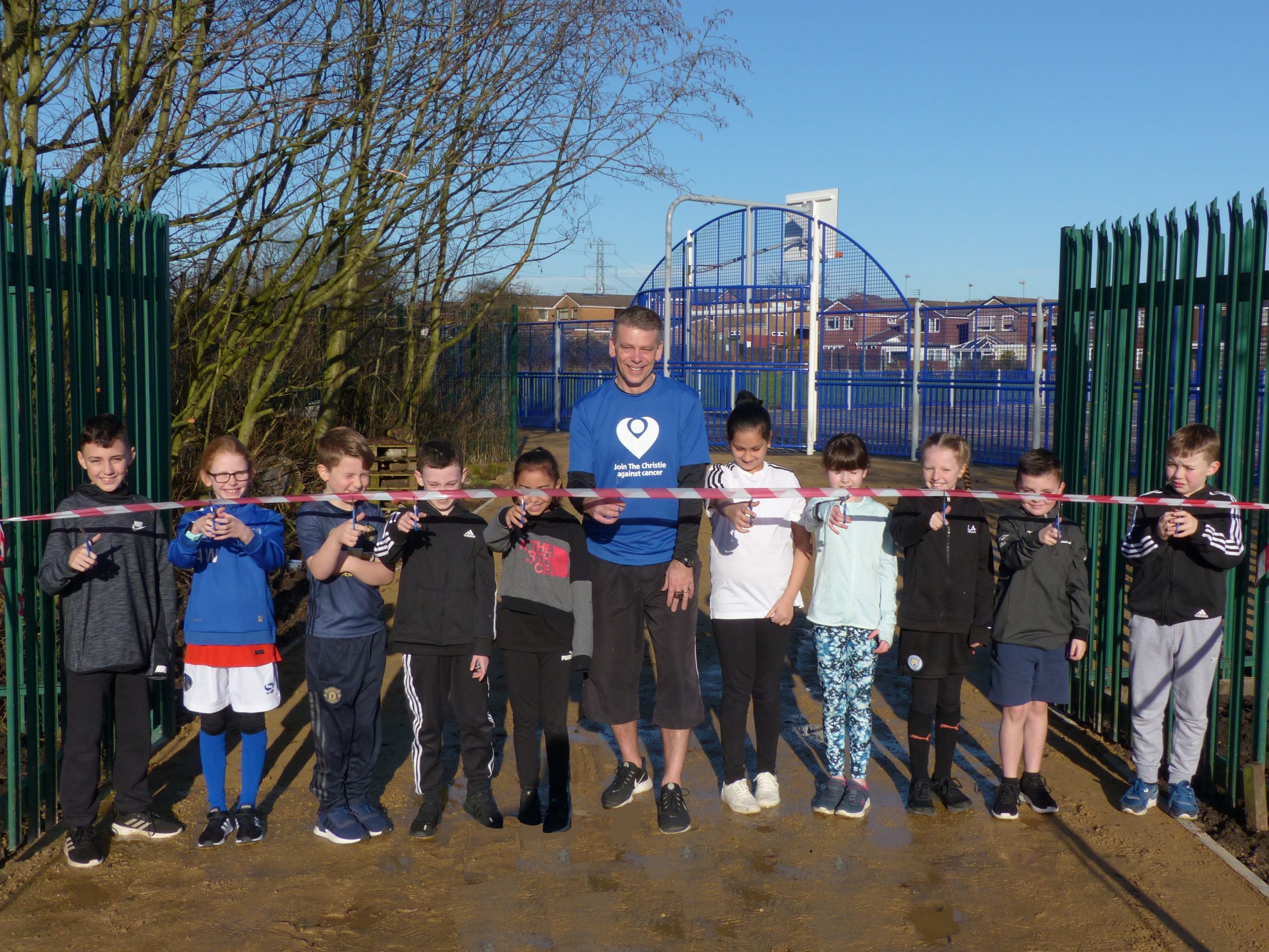 School Council Opening Daily Mile Track