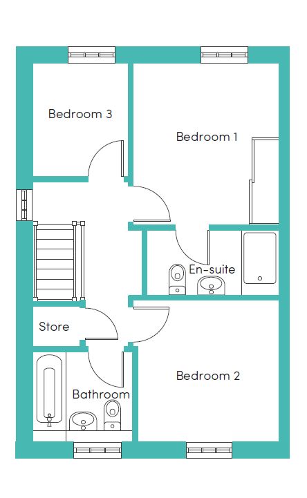 Wilton First floor