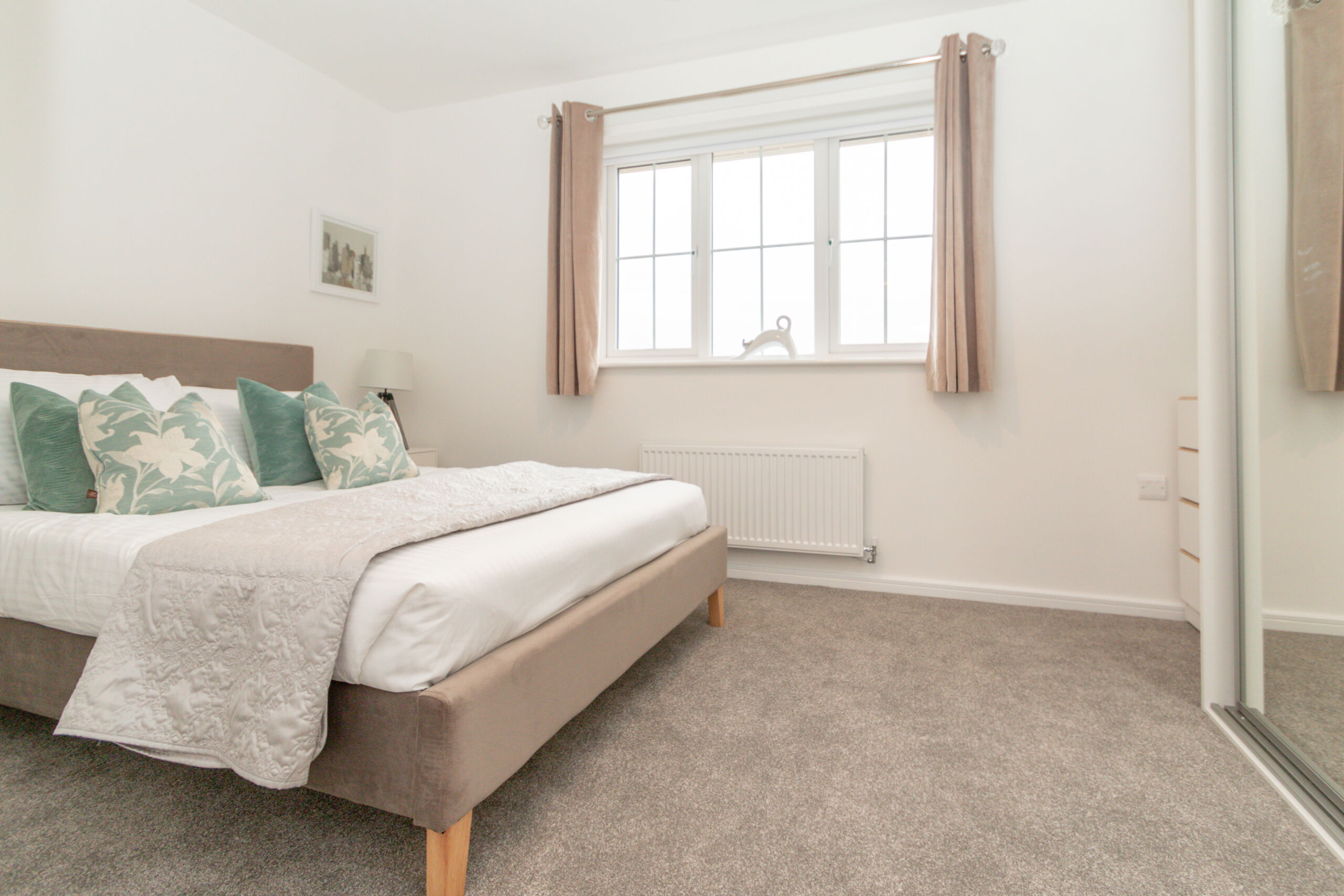 Carpeted Bedroom