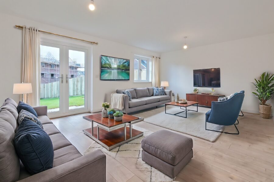 wright living area