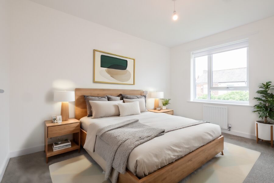 cgi staged bedroom
