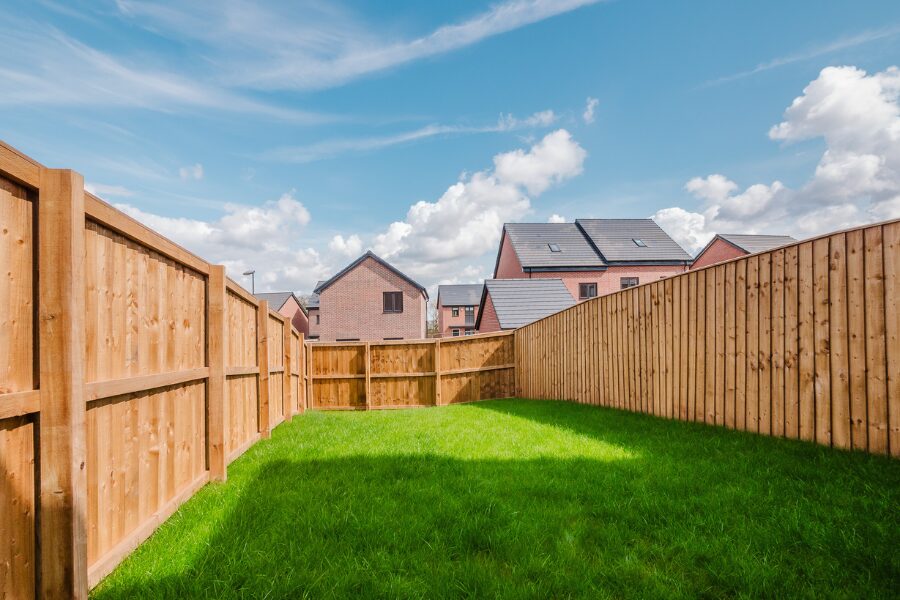 harcourt up fenced garden