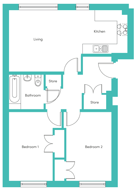 conon floorplan