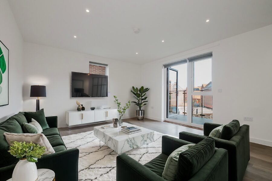 orchid living area
