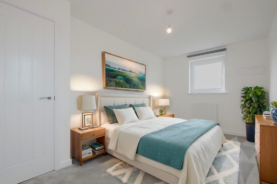 violet bedroom