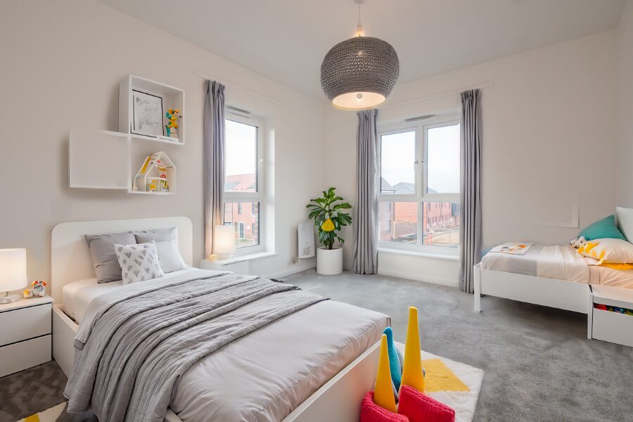 cranbrook virtually staged bedroom 2