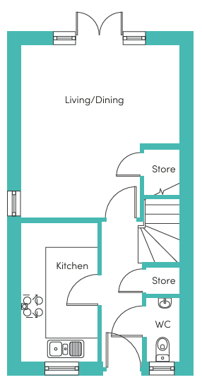 dalton ground floor