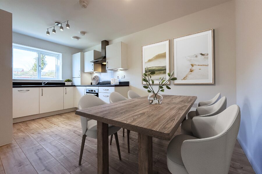 aldridge kitchen dining area