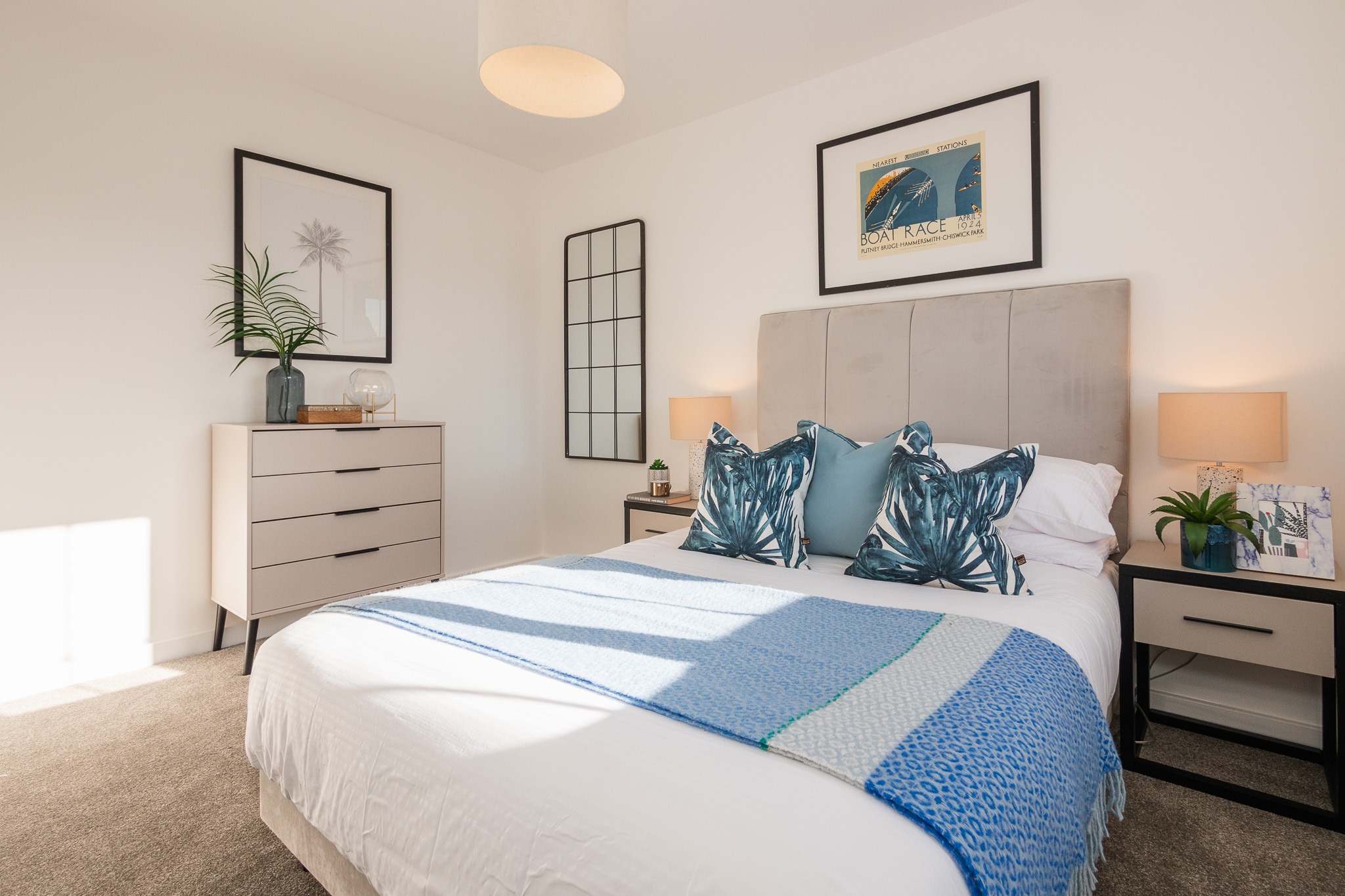 decorated bedroom