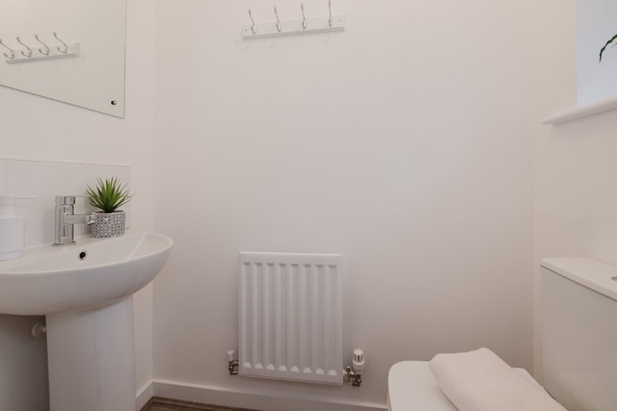 cedar downstairs toilet