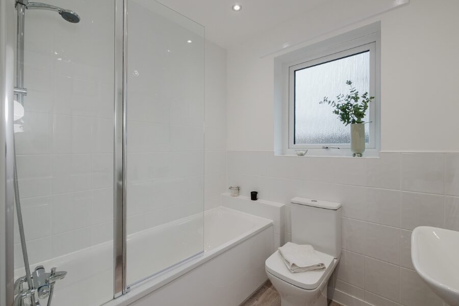 cedar bathroom