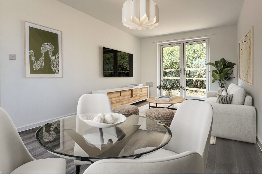 Charnwood open plan living