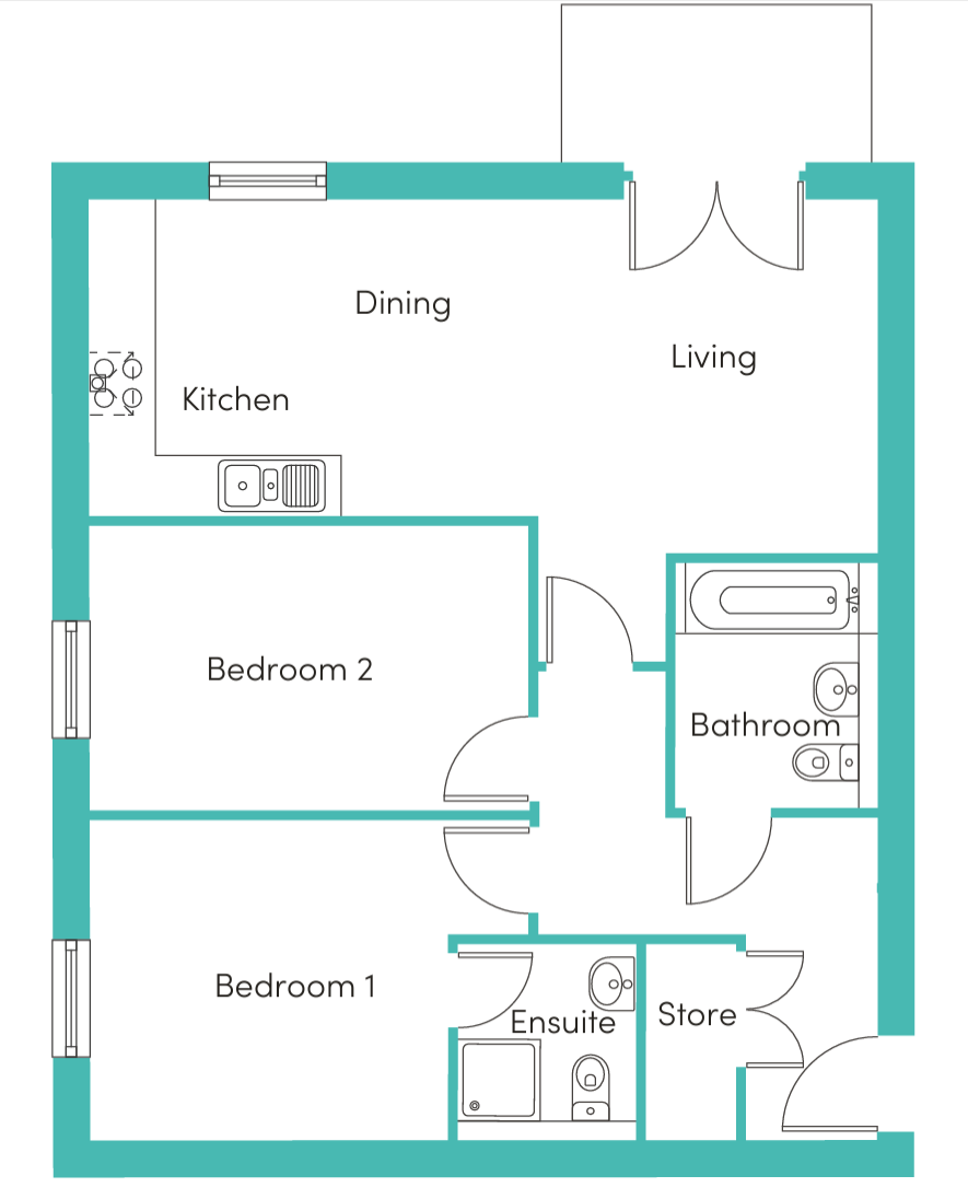 Tillia Floorplan