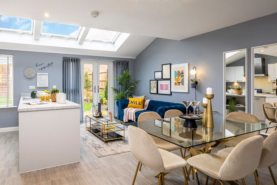 brathay living and kitchen area
