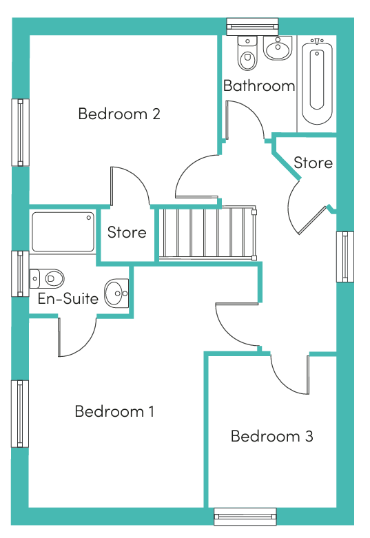 hadley first floor