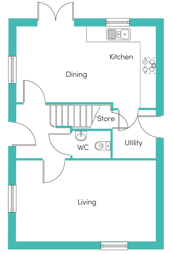 hadley ground floor