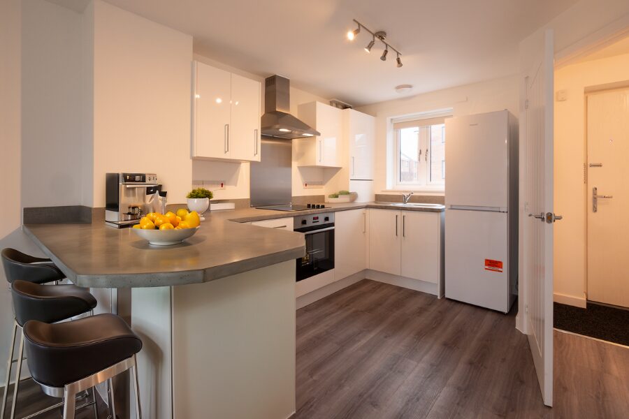 alnmouth fitted white kitchen