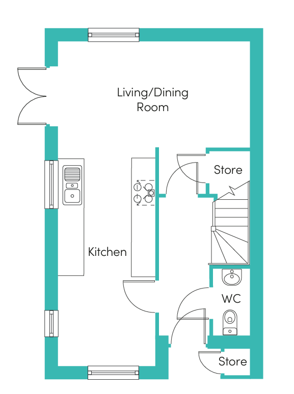 witney ground floorplan