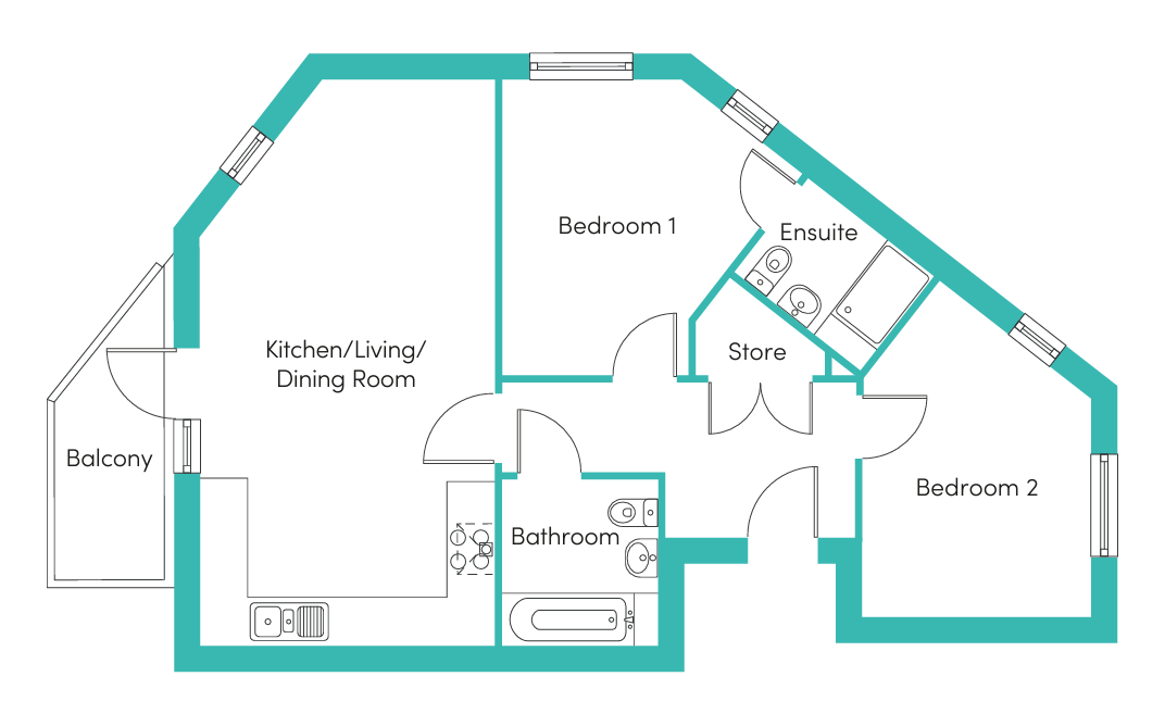 steward floorplan