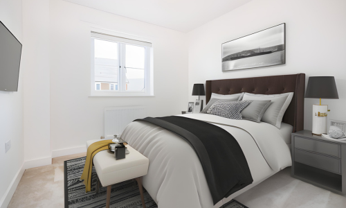 blake staged bedroom