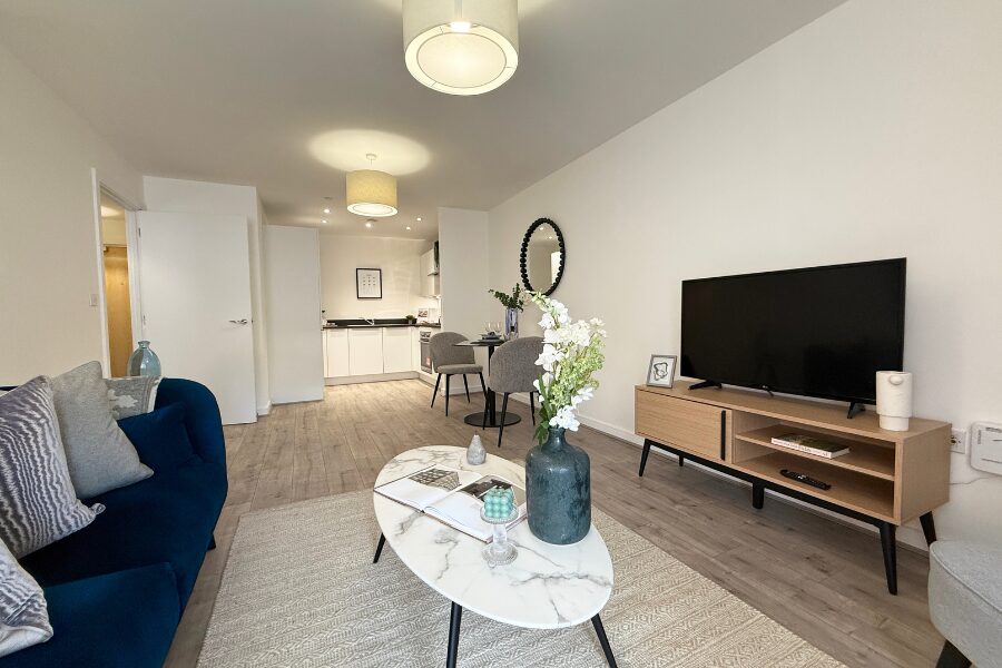 Archer kitchen living dining