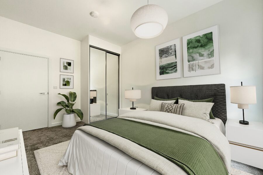 Trumpeter bedroom