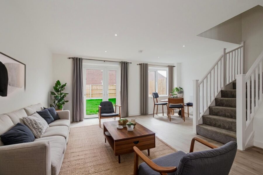 Bentley living dining area