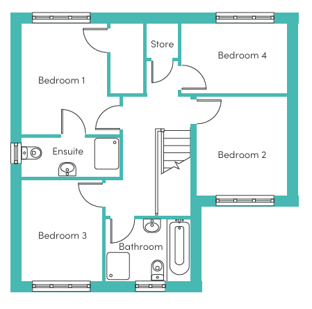 blakewater first floor