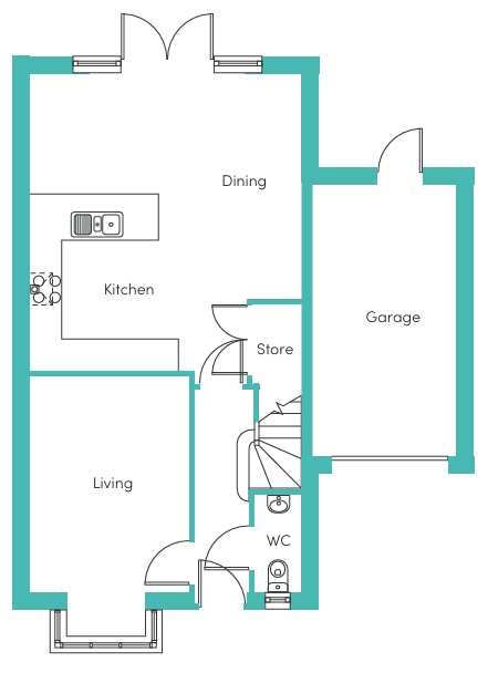 blakewater ground floor