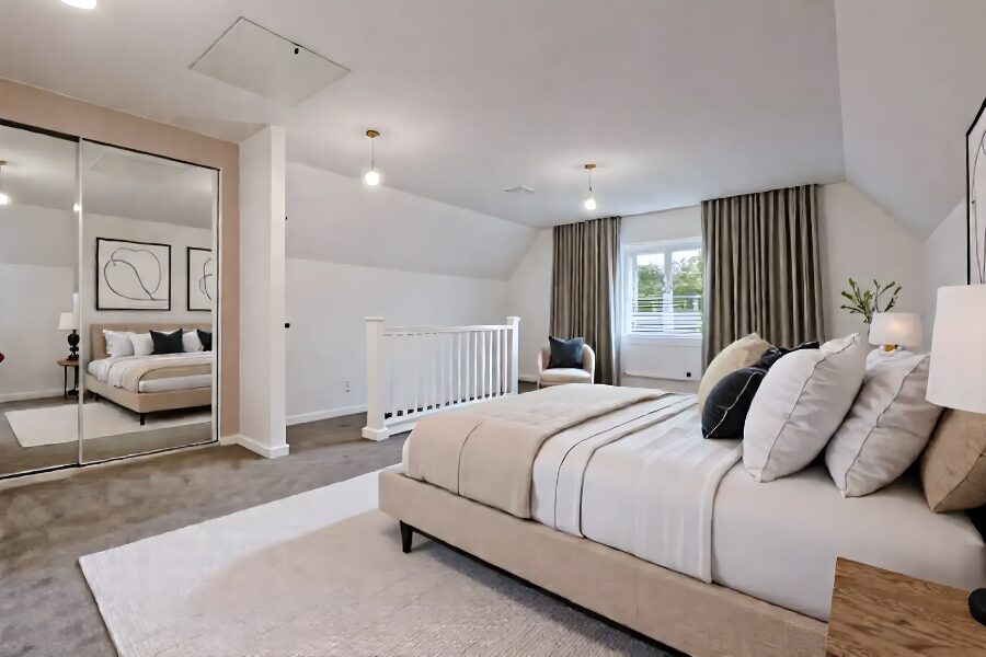 Hamble master bedroom