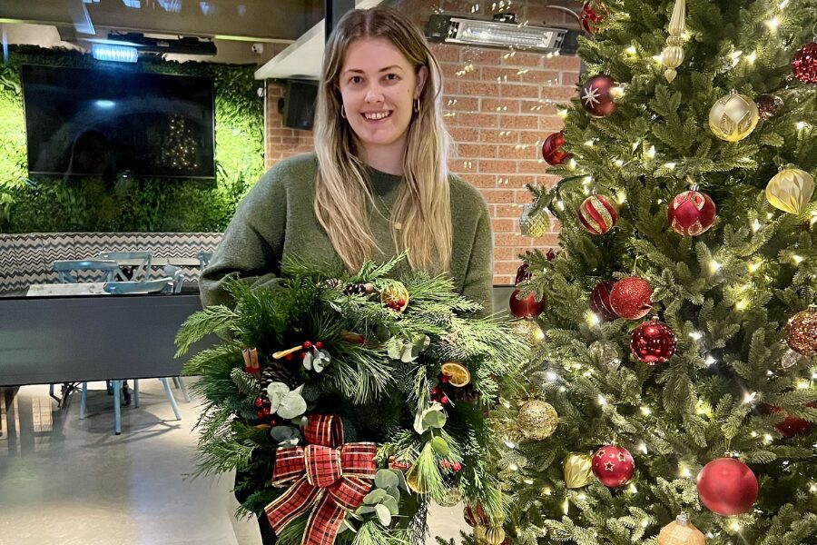 North East Wreath-Making Workshop: A Festive Evening in Sunderland