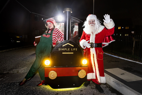 festive parade