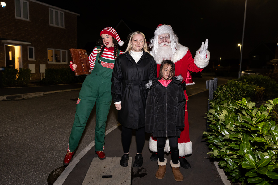 festive parade