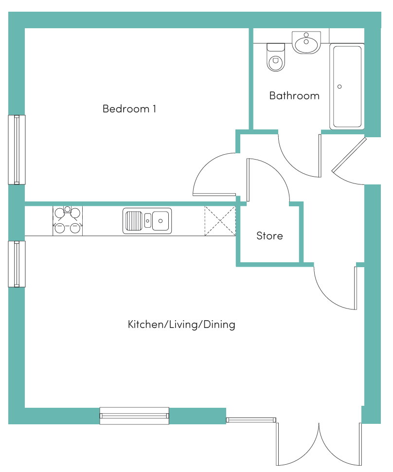 Elsanta Floorplan