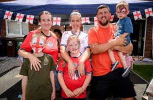 World Cup Street Party at Irwell View, Bury