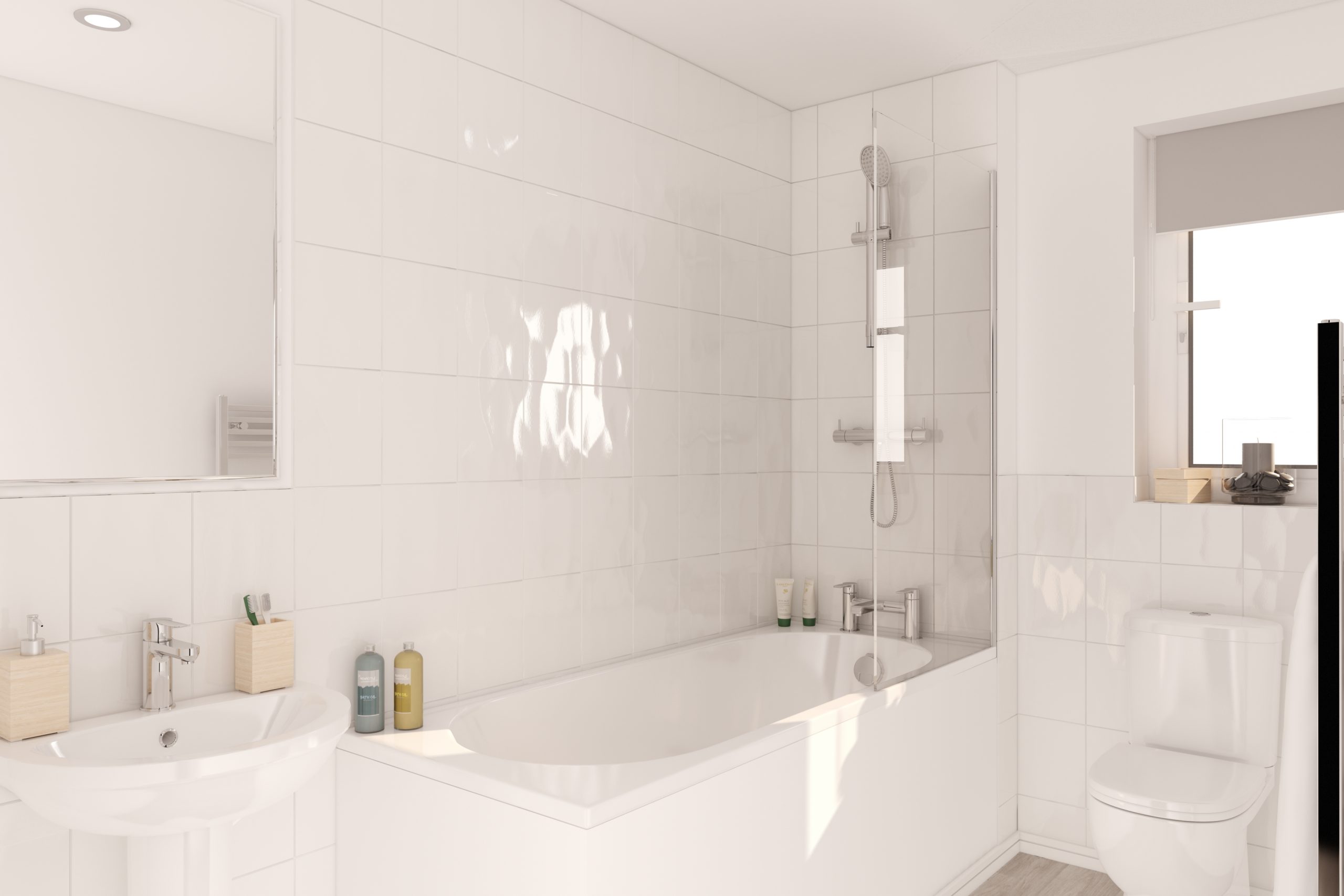 beech bathroom